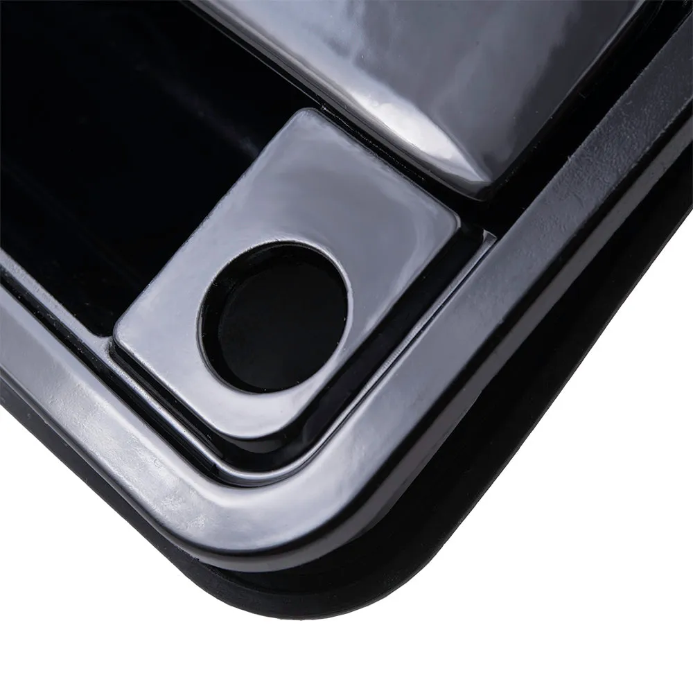 1988-2000 GM Pickup/SUV Outside Door Handle Paint To Match Black Metal Handle-Plastic Base Set Front LH RH