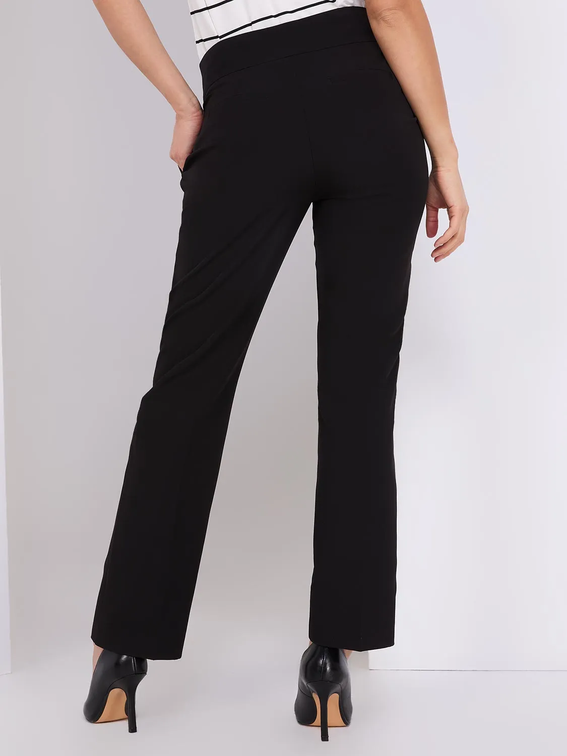 2-Button Ankle Pants