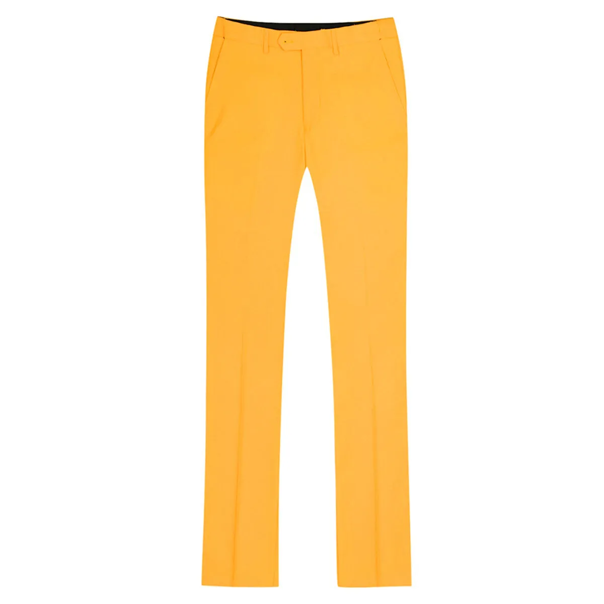 2-Piece Slim Fit Simple Designed Yellow Suit