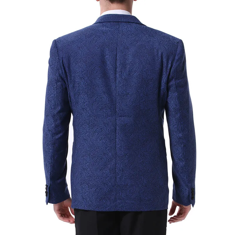 3-Piece Slim Fit Dress Suit Navy