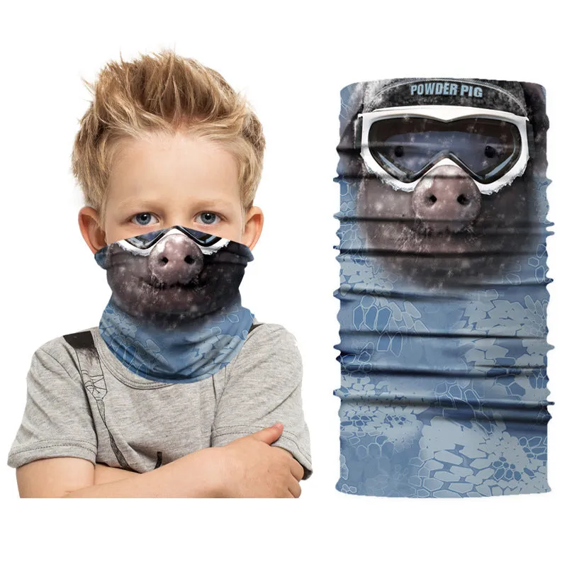 3D Digital Printing Children's Small Animal Outdoor Sun Mask