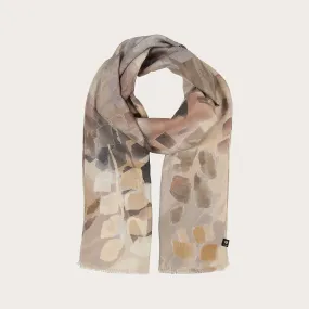 Abstract Floral Scarf