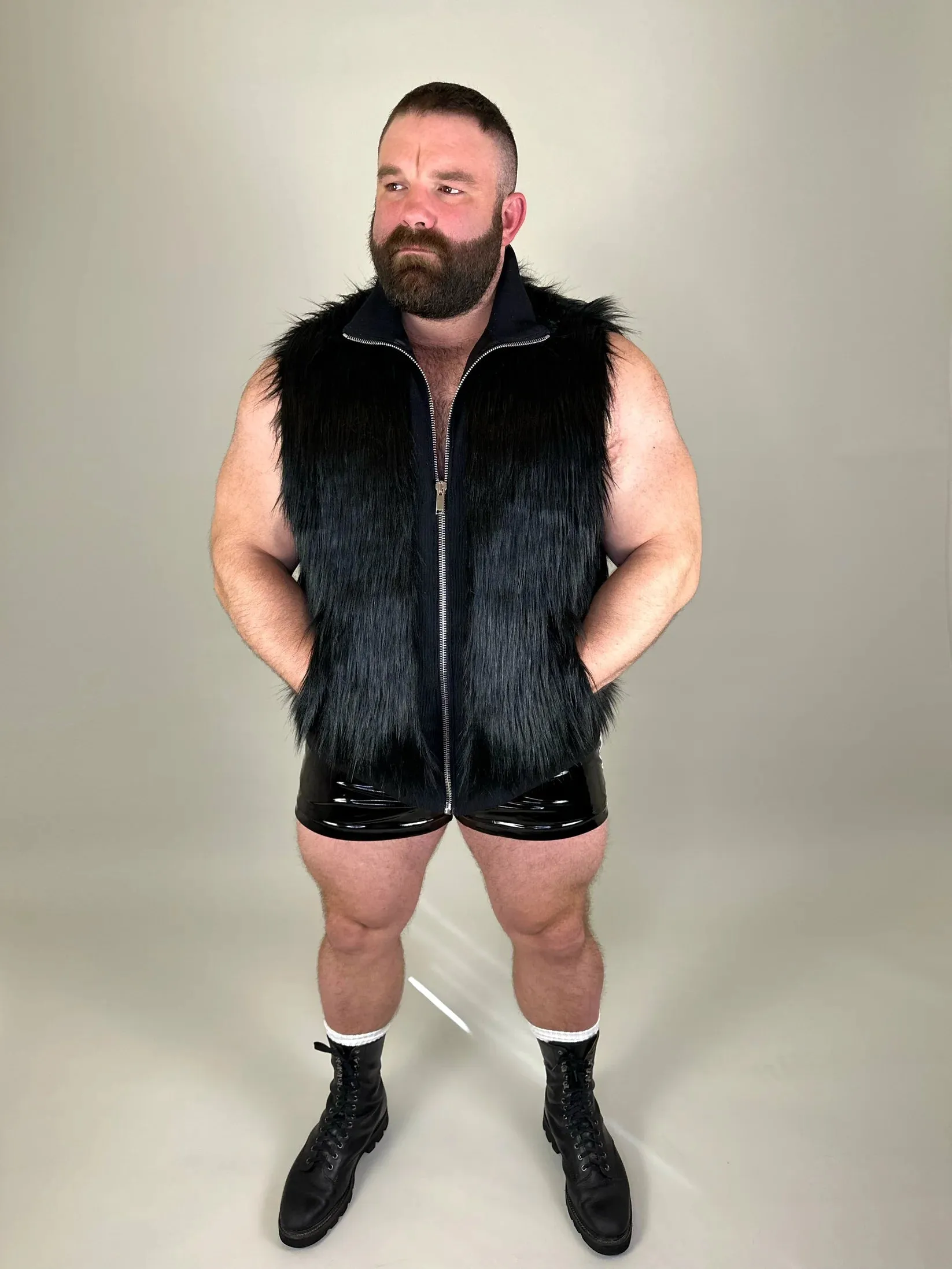 Alfons Dovana Beast Fur Vest