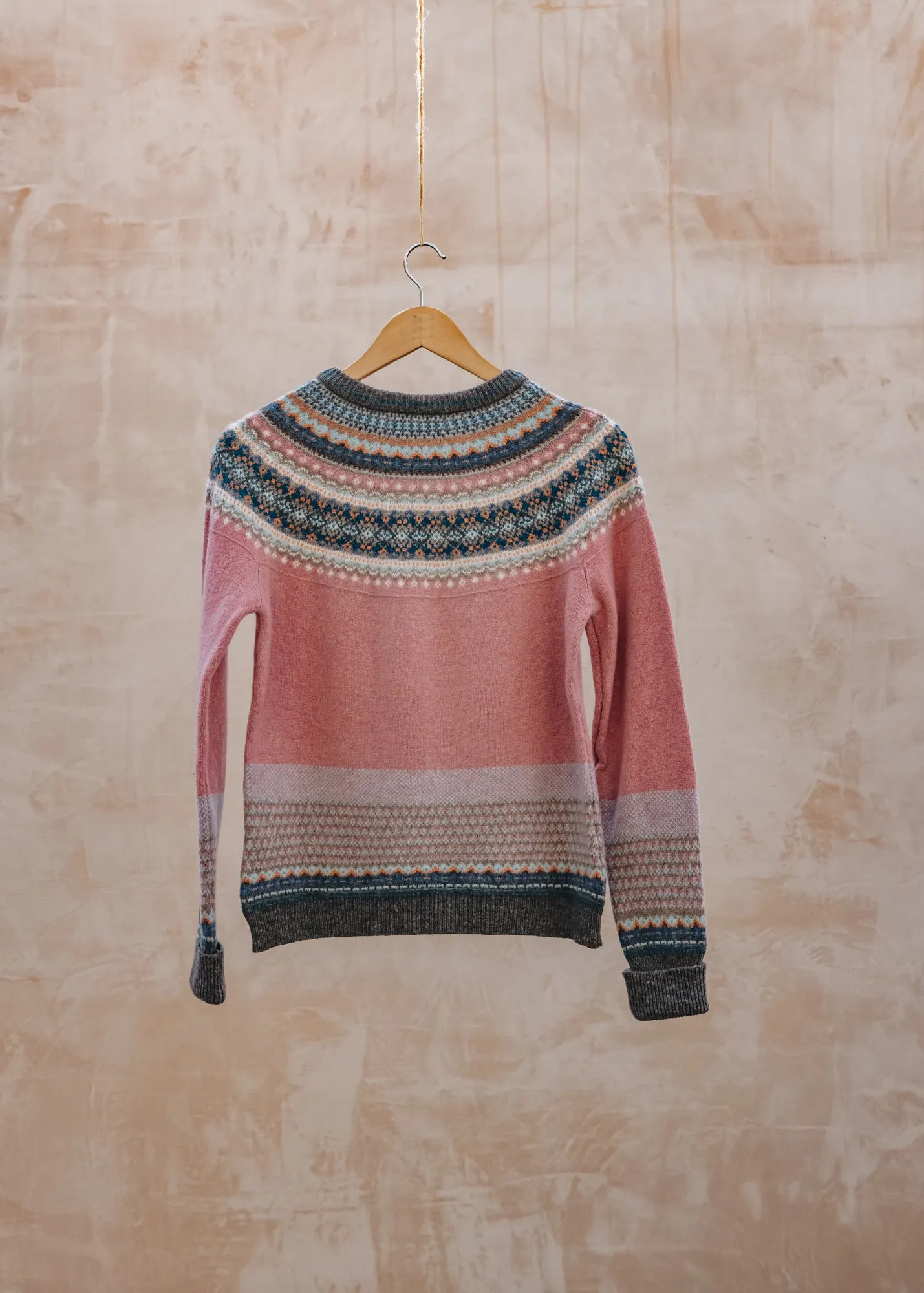 Alpine Sweater in Vintage Pink