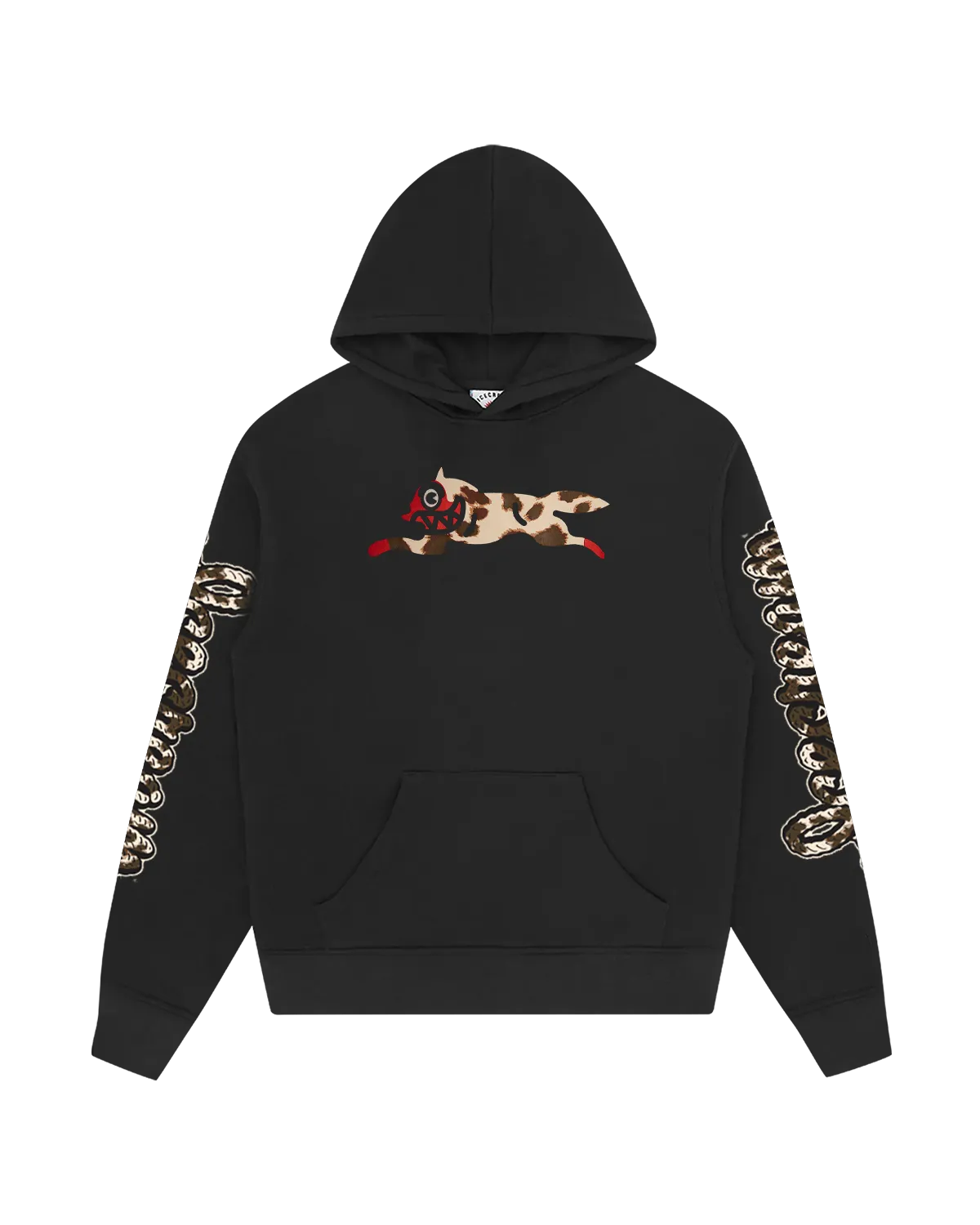 Animal Print Running Dog Heavyweight Hoodie