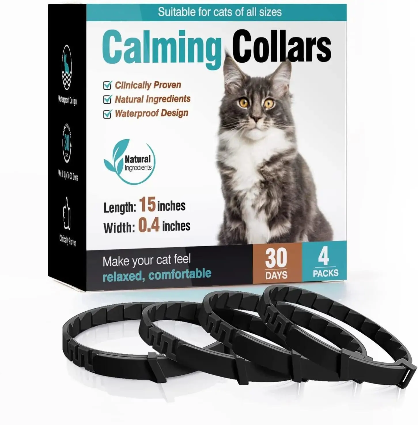 Anxiety-Relief Calming Pheromone Collars