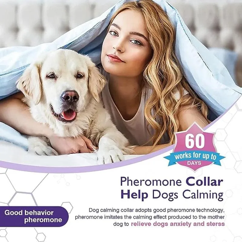 Anxiety-Relief Calming Pheromone Collars