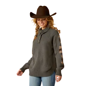 Ariat Women's Madison Heather Grey Sweater