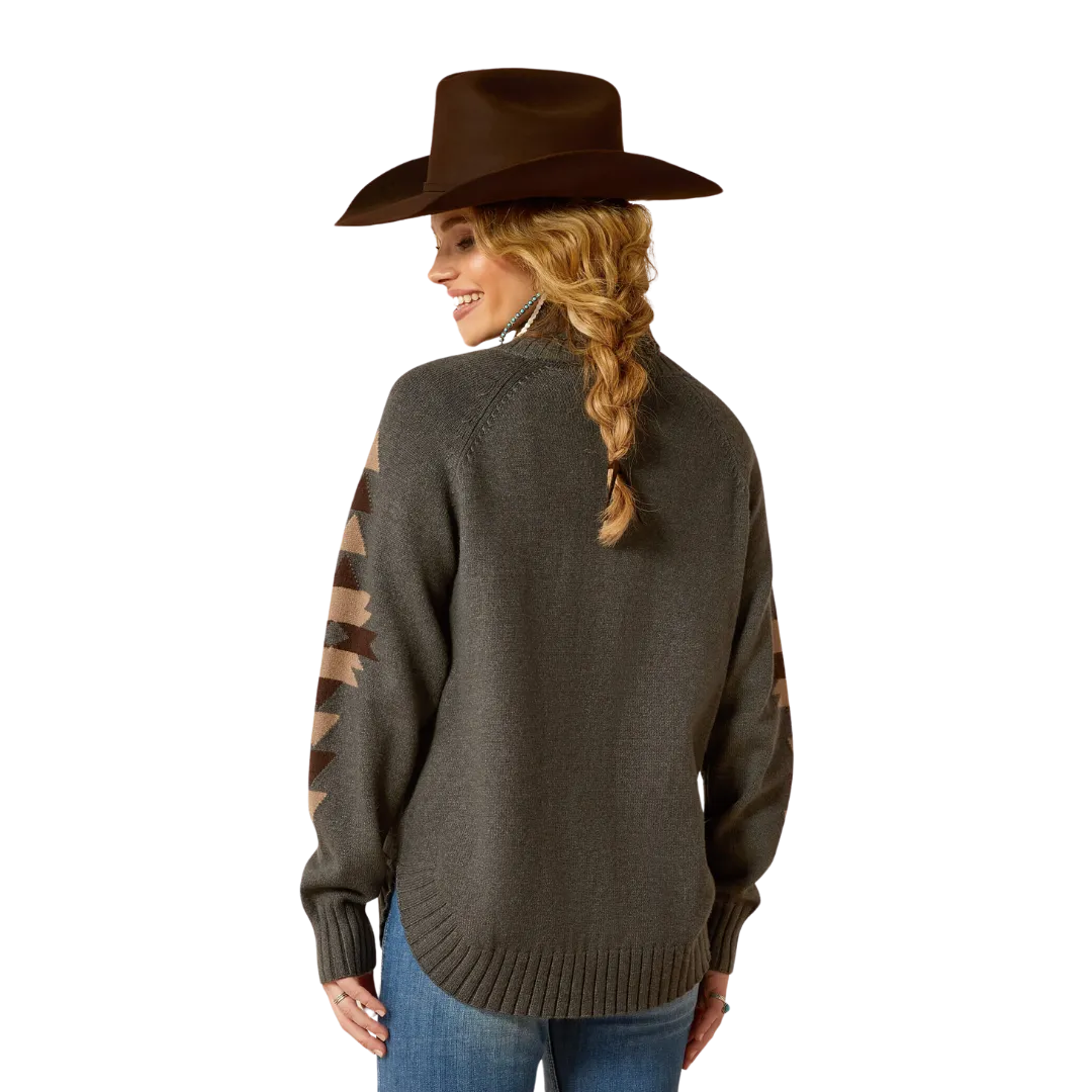 Ariat Women's Madison Heather Grey Sweater