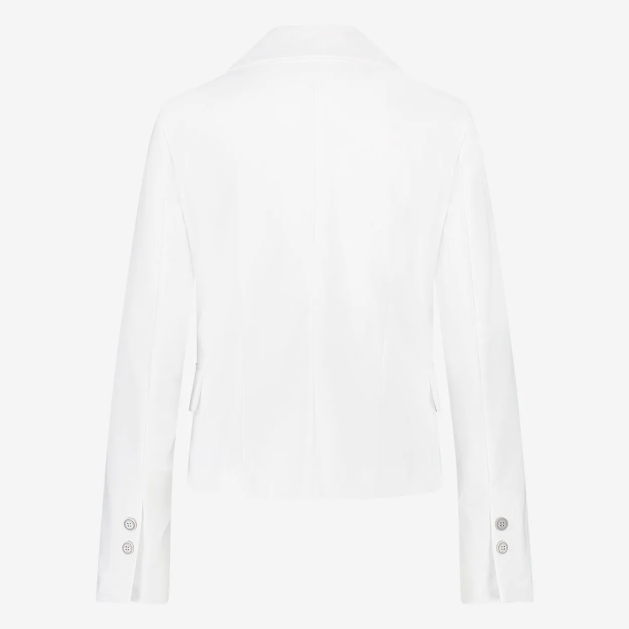 Atina Blazer Technical Jersey | White