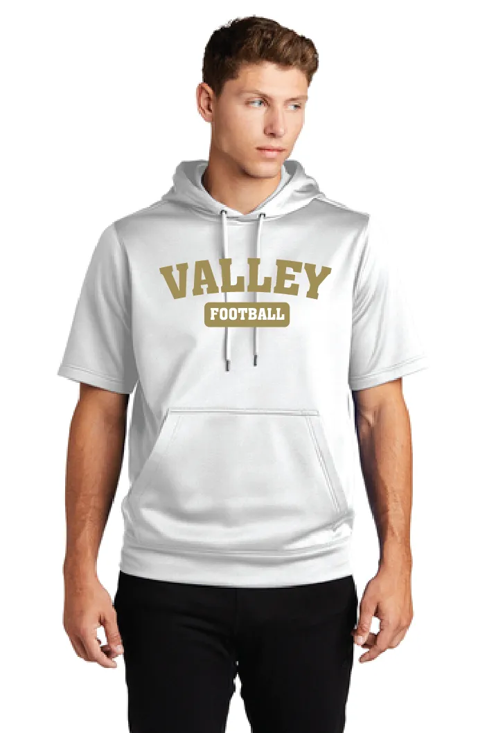 AV Coaches - Twill - Sport-Tek ® Sport-Wick ® Fleece Short Sleeve Hooded Pullover