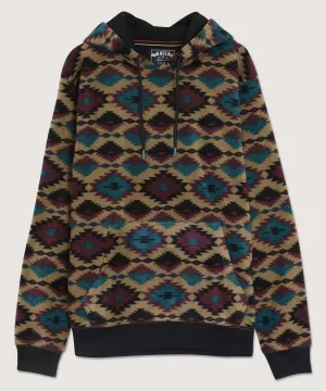 Aztec Diamond Print Men's Hoodie