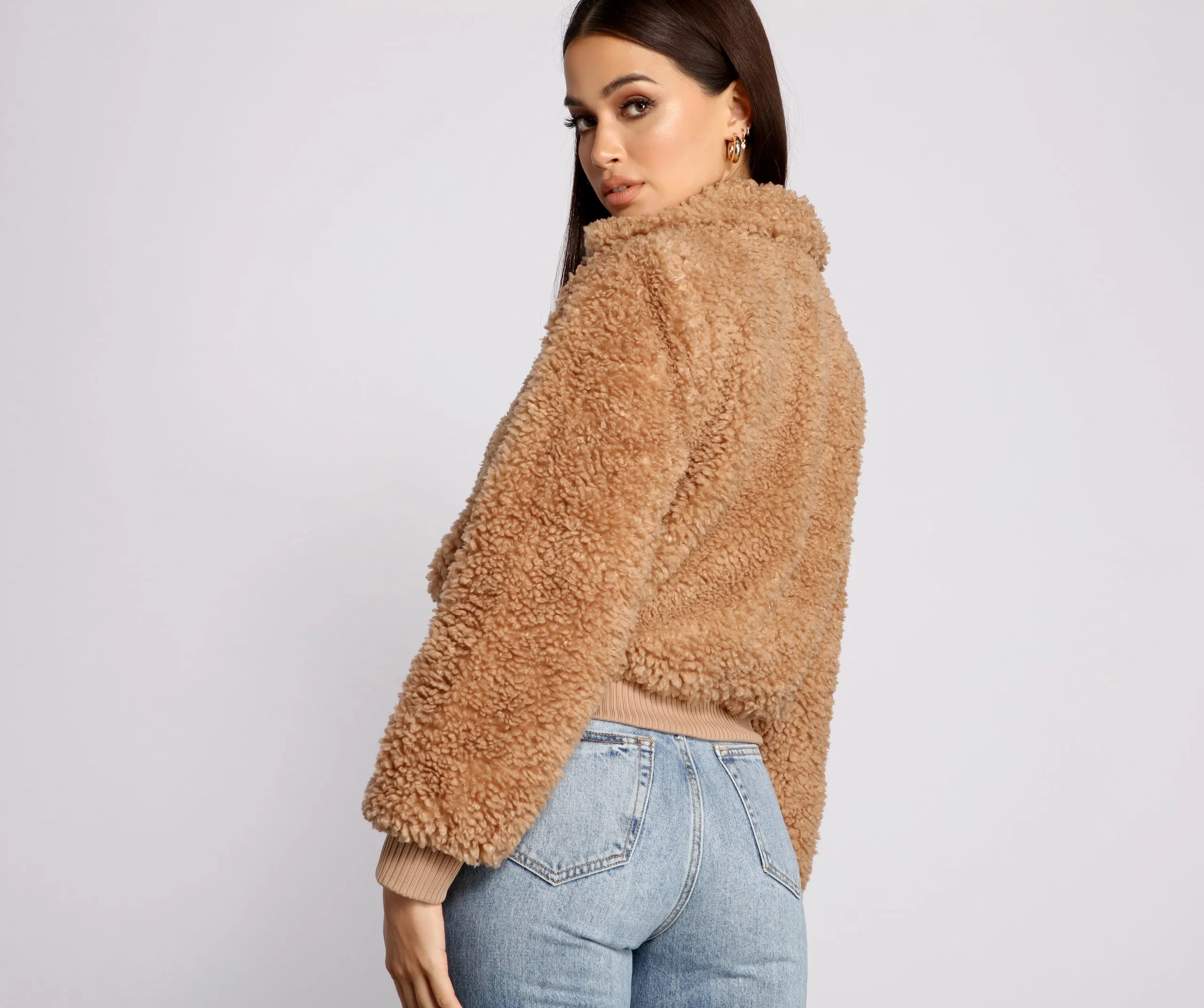 Back To Basics Faux Fur Jacket