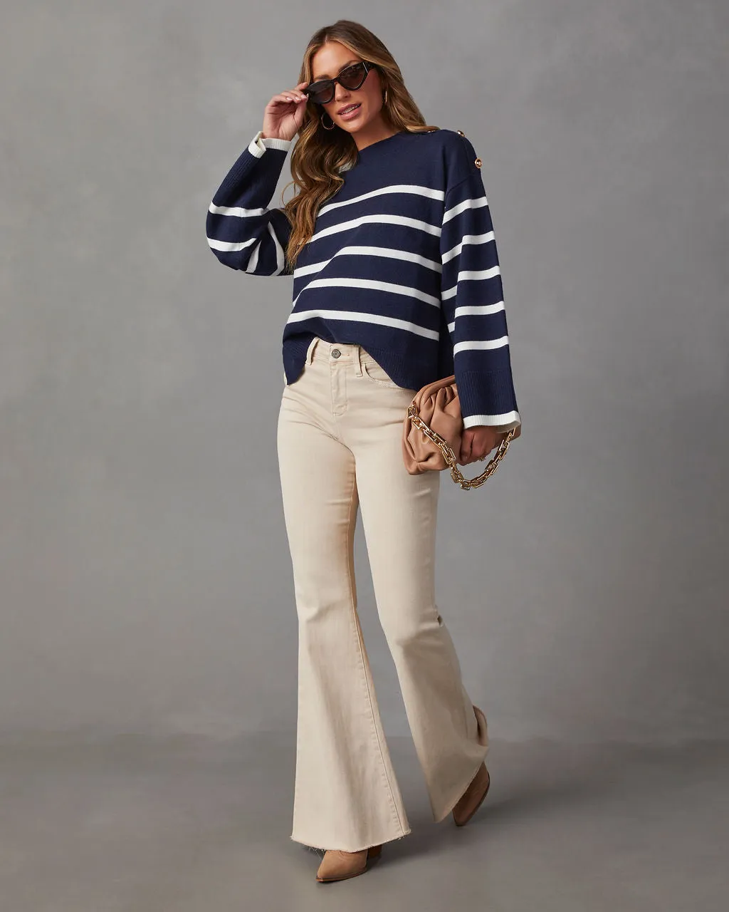 Baruch Striped Pullover Sweater