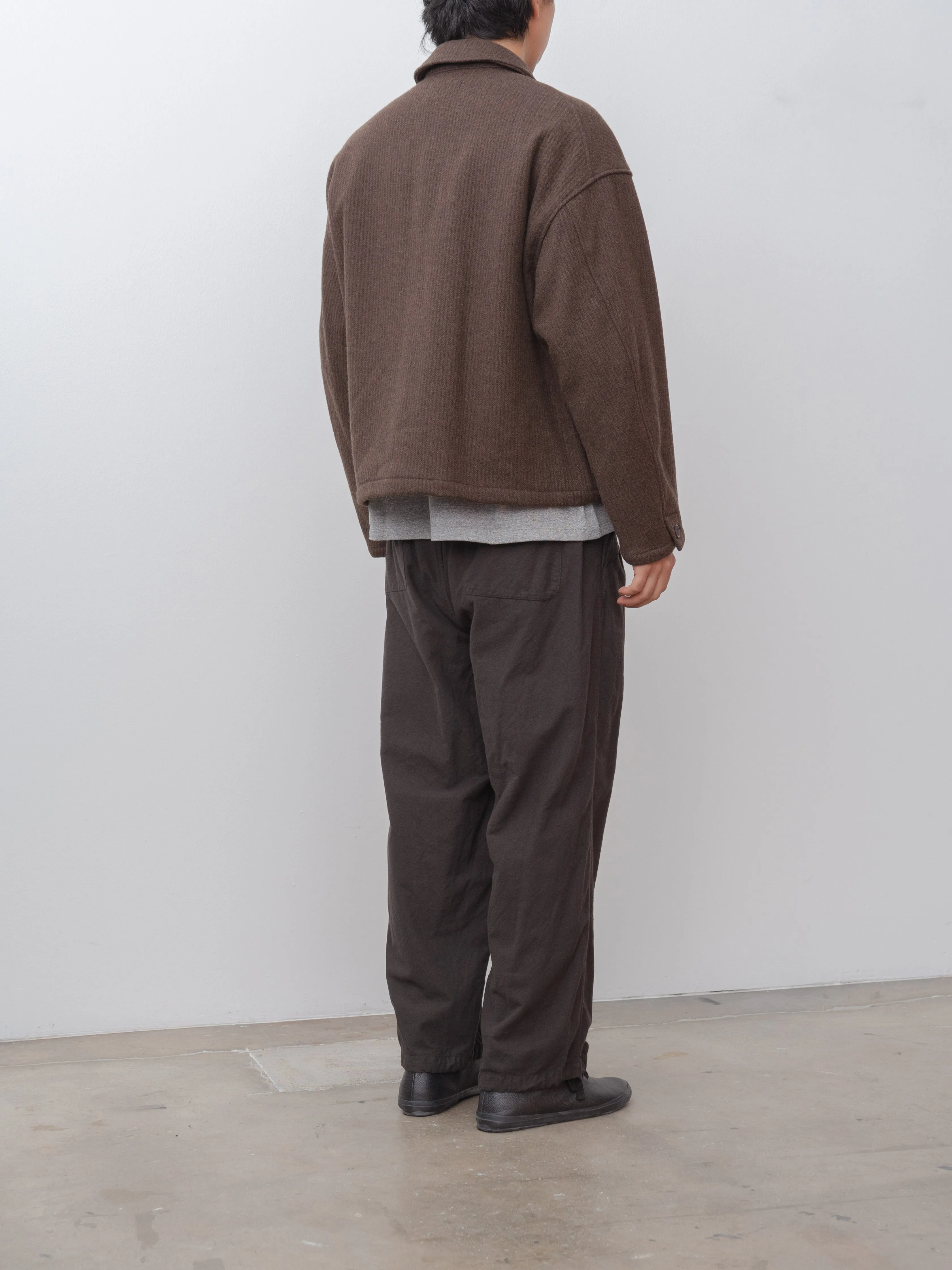 Beach Cloth Blouson - Brown