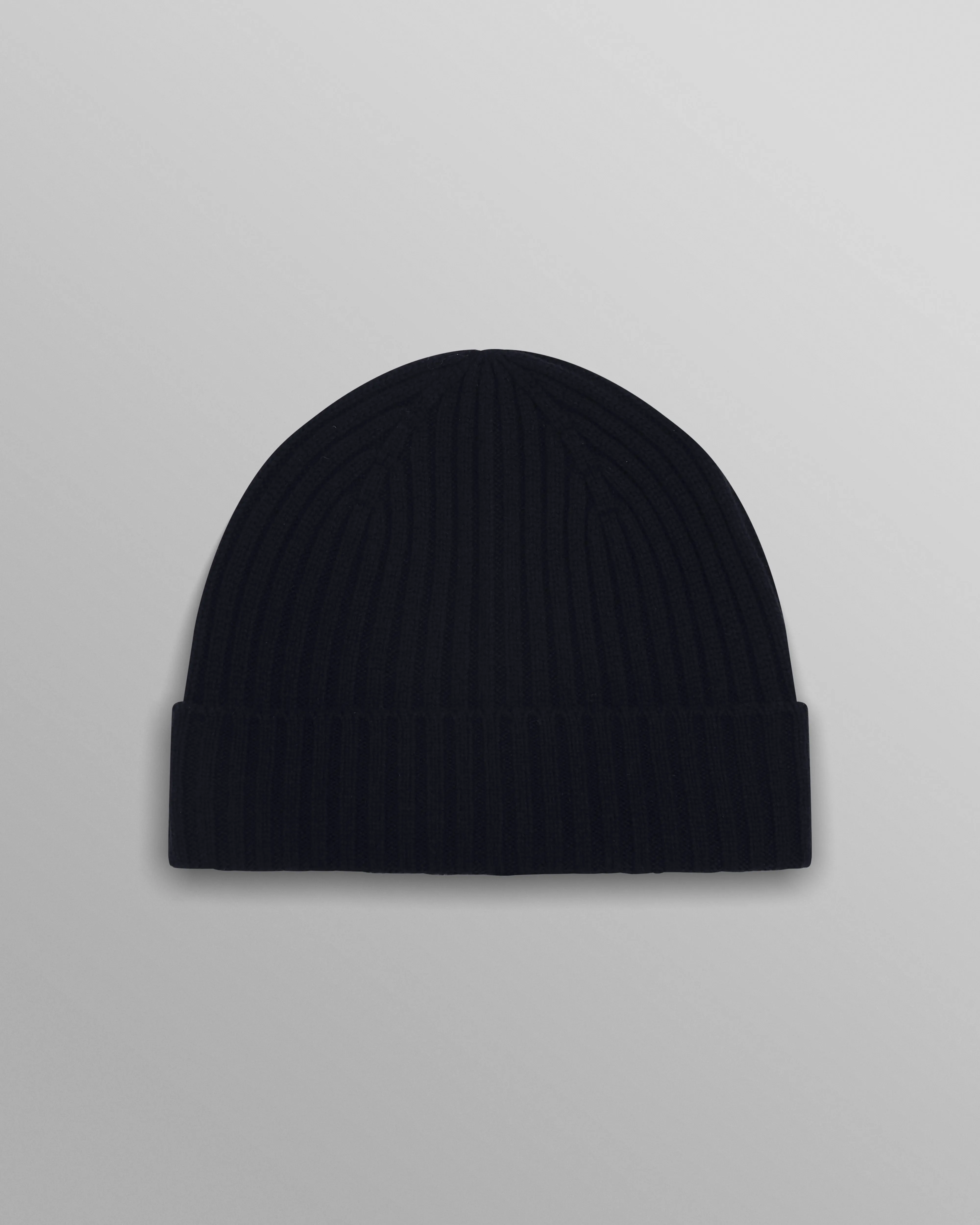 Belvoir - Navy Wool Fisherman Beanie