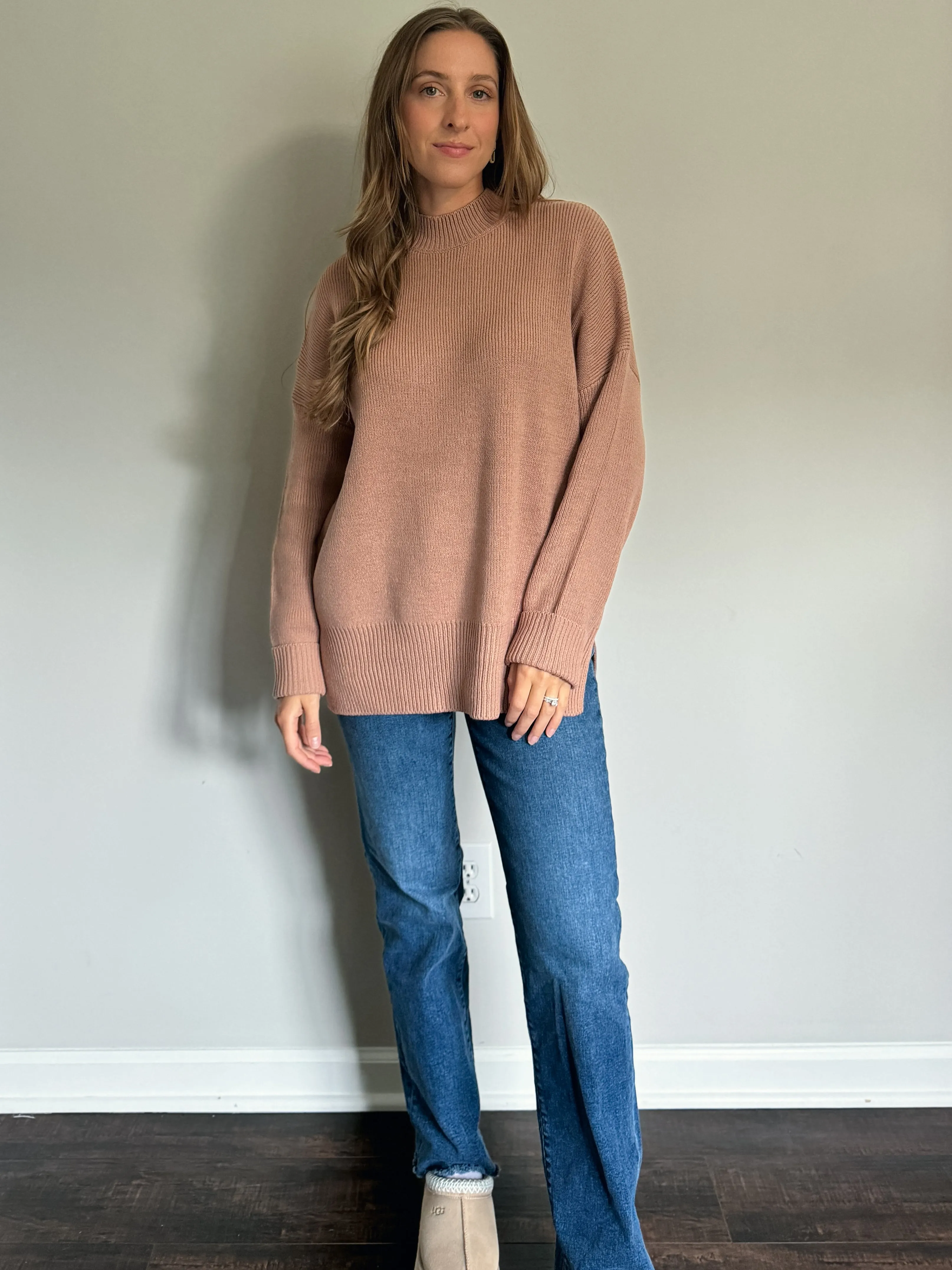 Blush Oversized Sweater