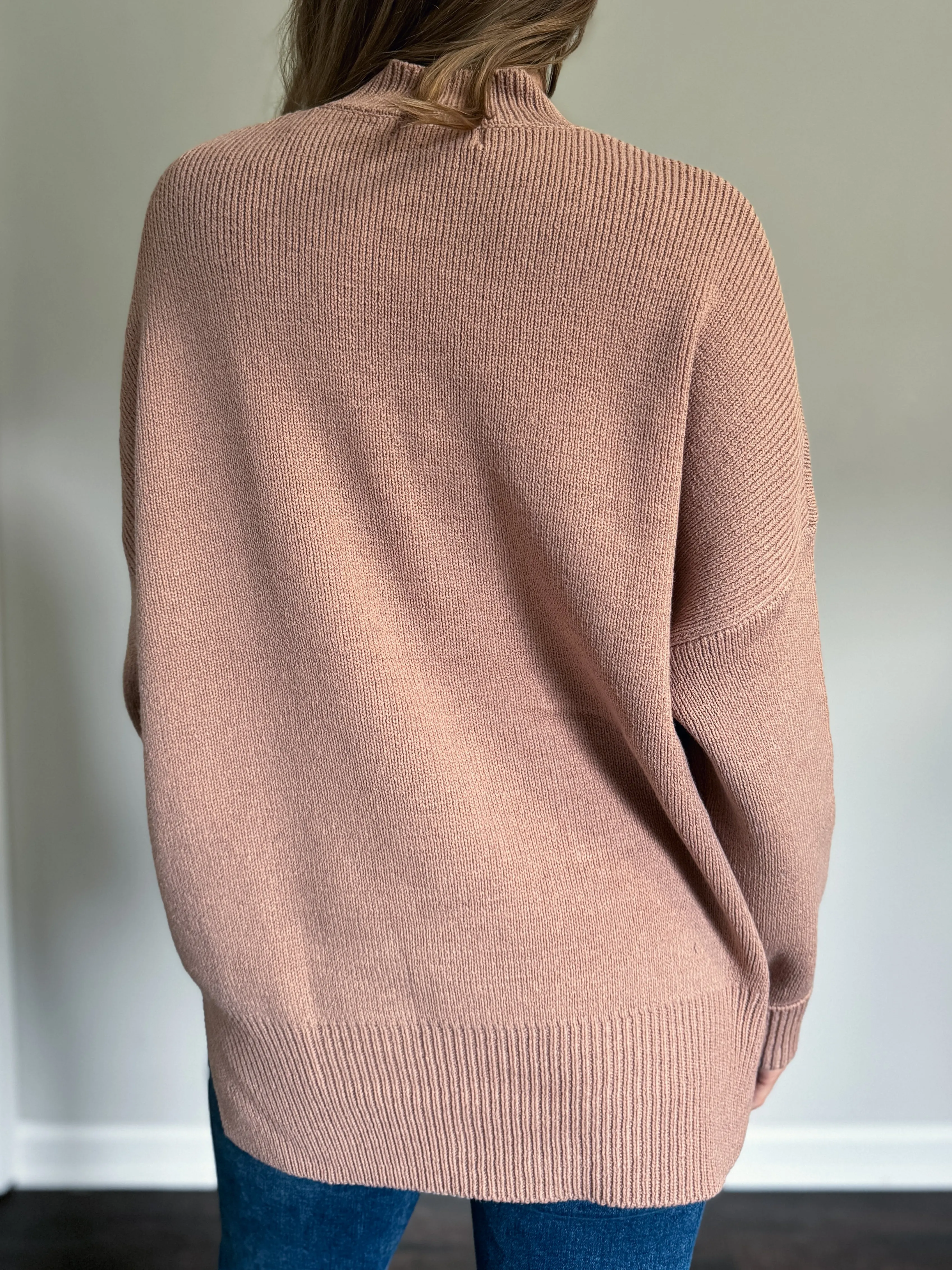 Blush Oversized Sweater