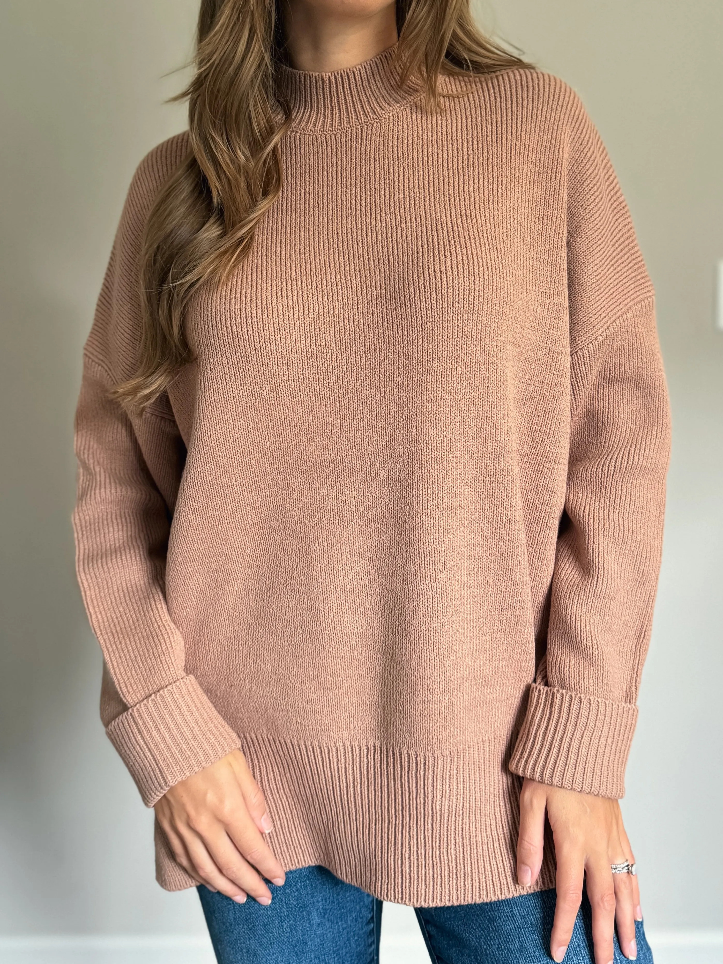 Blush Oversized Sweater