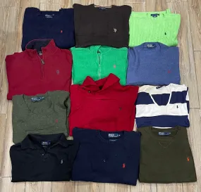 Branded Polo Ralph Lauren Knitwear - 14 Pieces