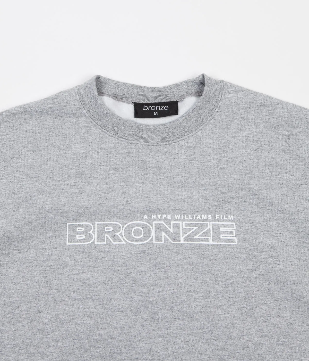 Bronze 56K Belly Crewneck Sweatshirt - Grey