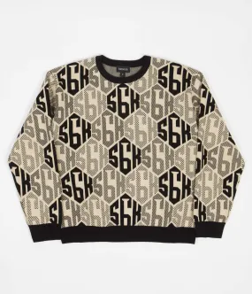 Bronze 56K Knitted Crewneck Sweatshirt - Cream