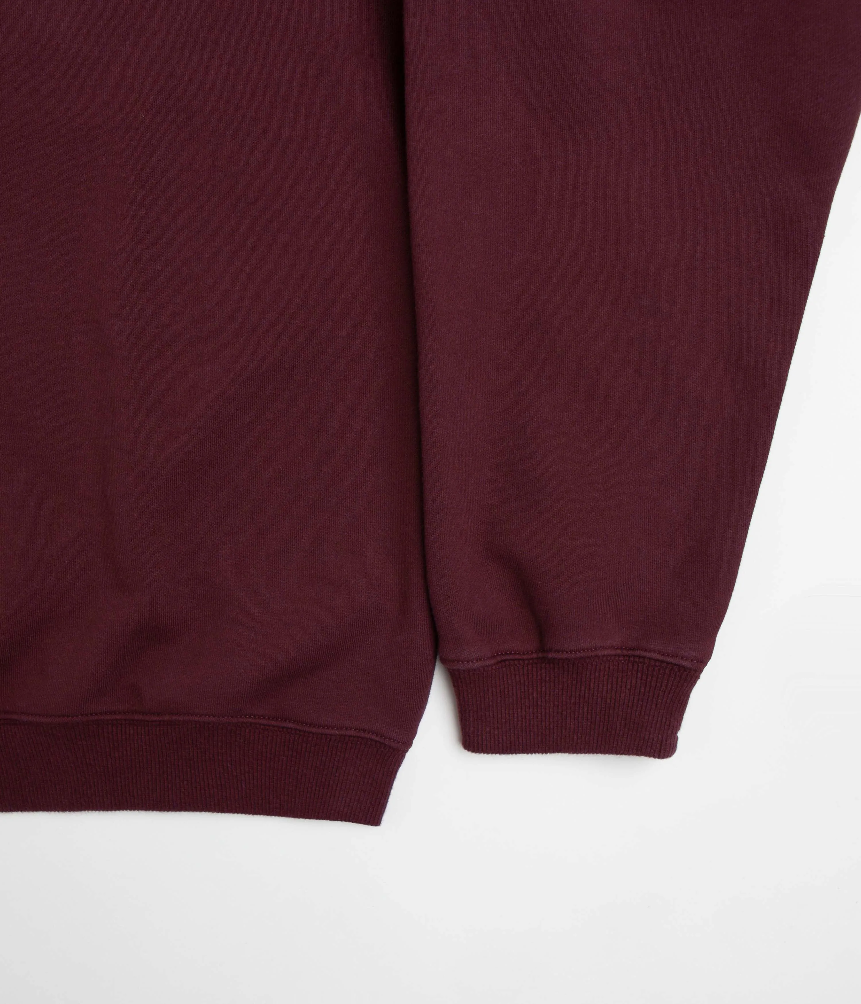 Bronze 56K Logo Crewneck Sweatshirt - Burgundy