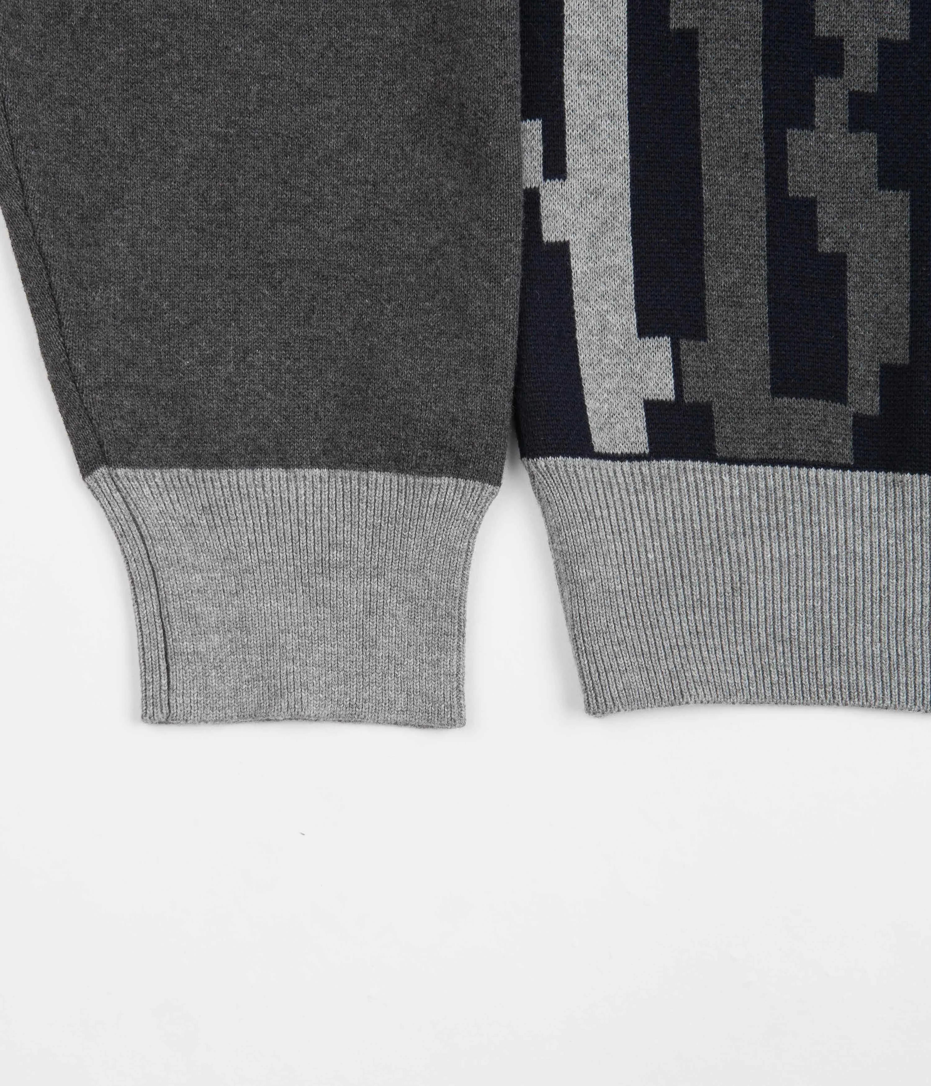 Bronze 56K Old E Crewneck Sweatshirt - Black / Grey