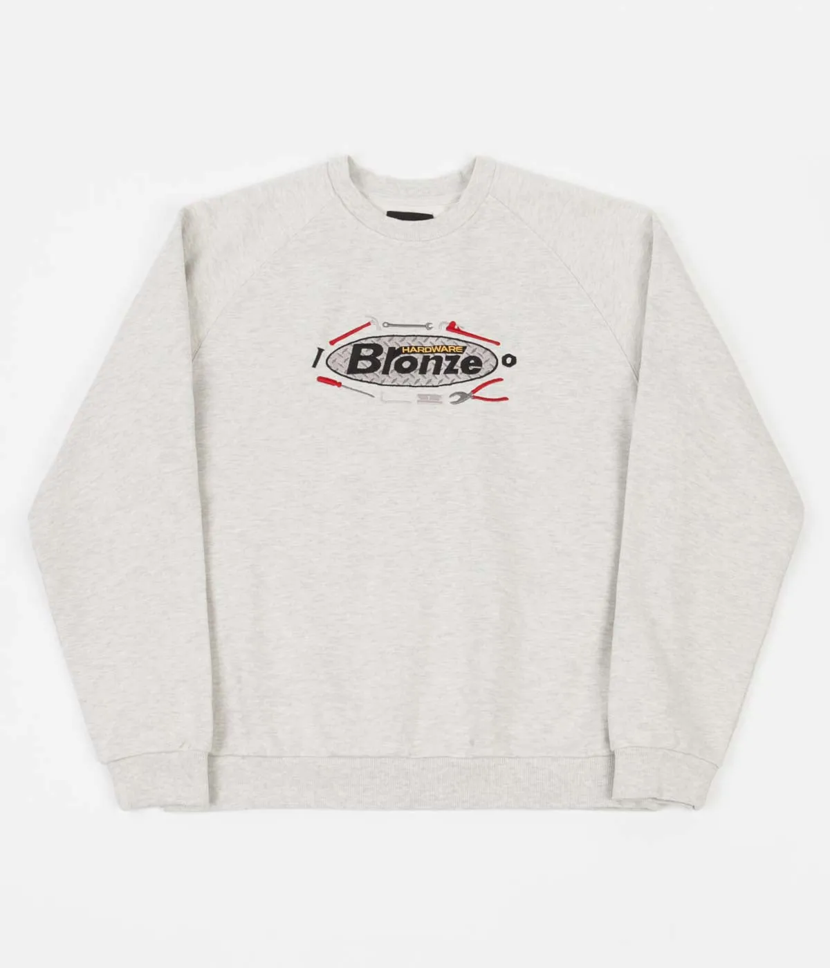 Bronze 56K Tool Time Crewneck Sweatshirt - Ash Grey