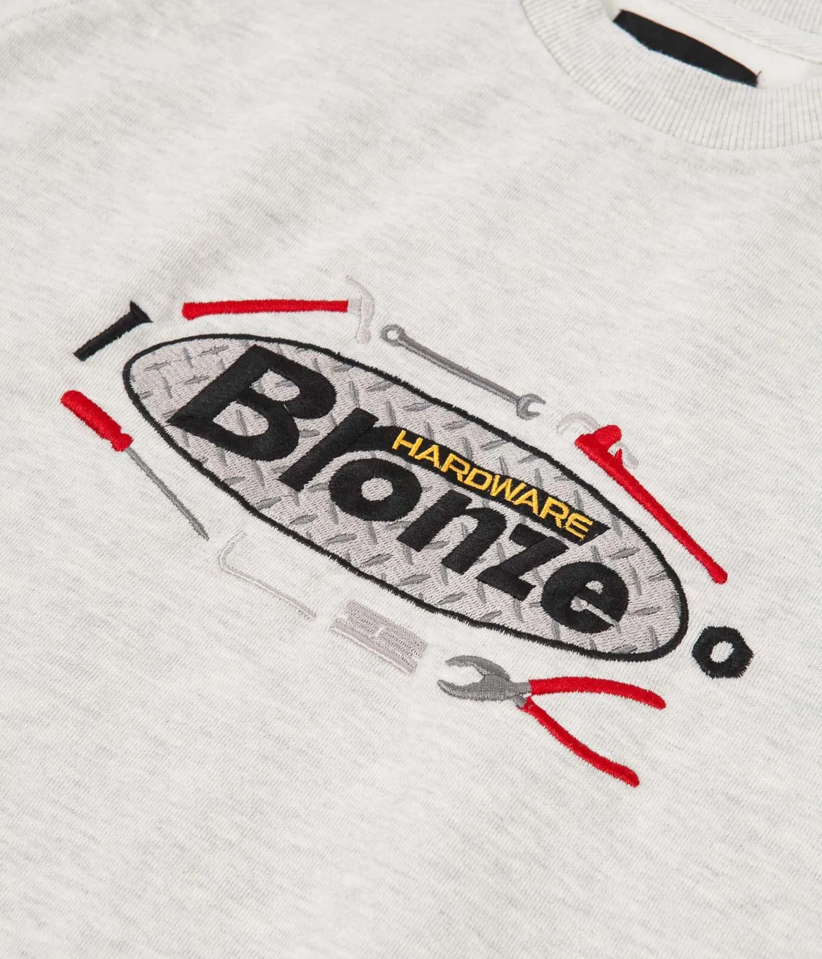 Bronze 56K Tool Time Crewneck Sweatshirt - Ash Grey