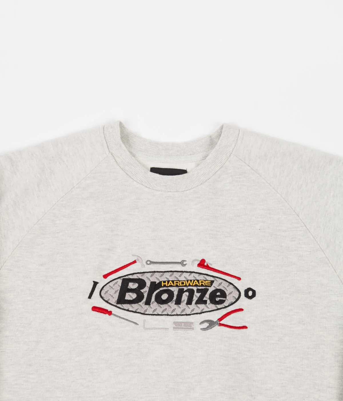 Bronze 56K Tool Time Crewneck Sweatshirt - Ash Grey