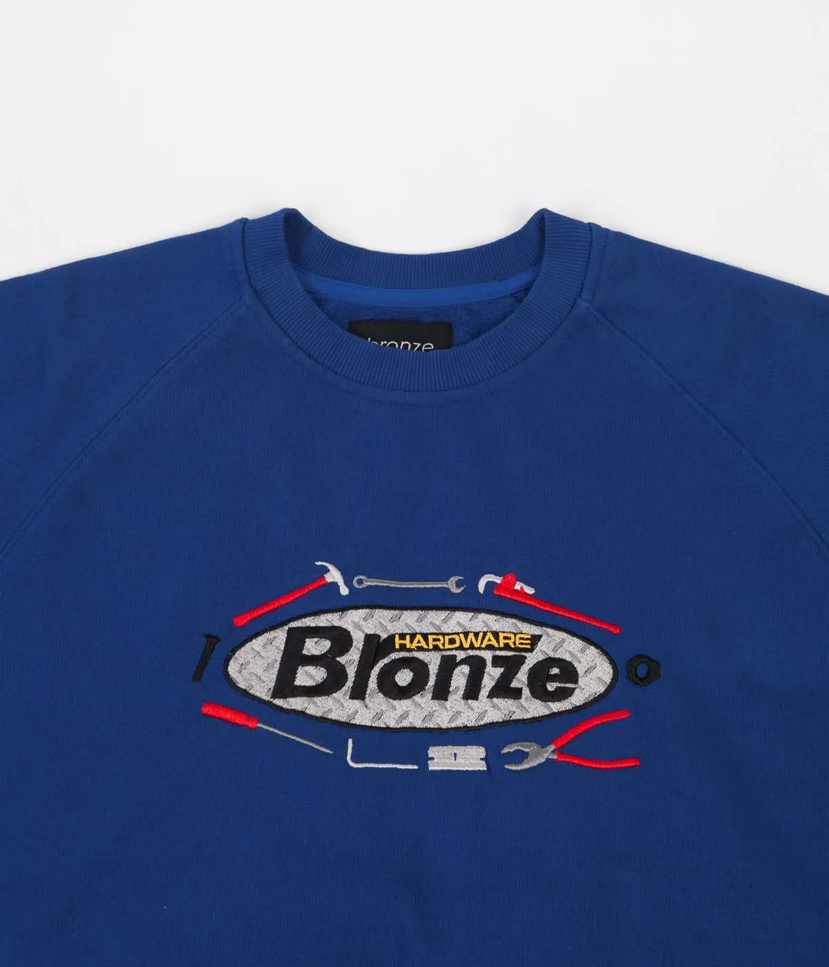 Bronze 56K Tool Time Crewneck Sweatshirt - Royal Blue