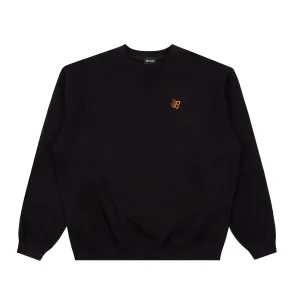 BRONZE LOGO CREWNECK BLACK