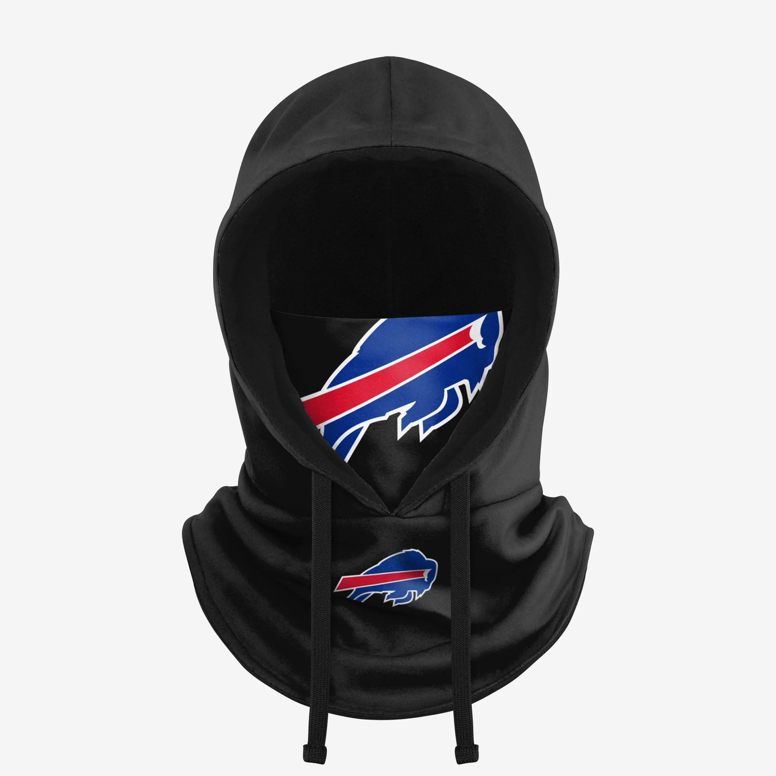 Buffalo Bills Black Drawstring Hooded Gaiter