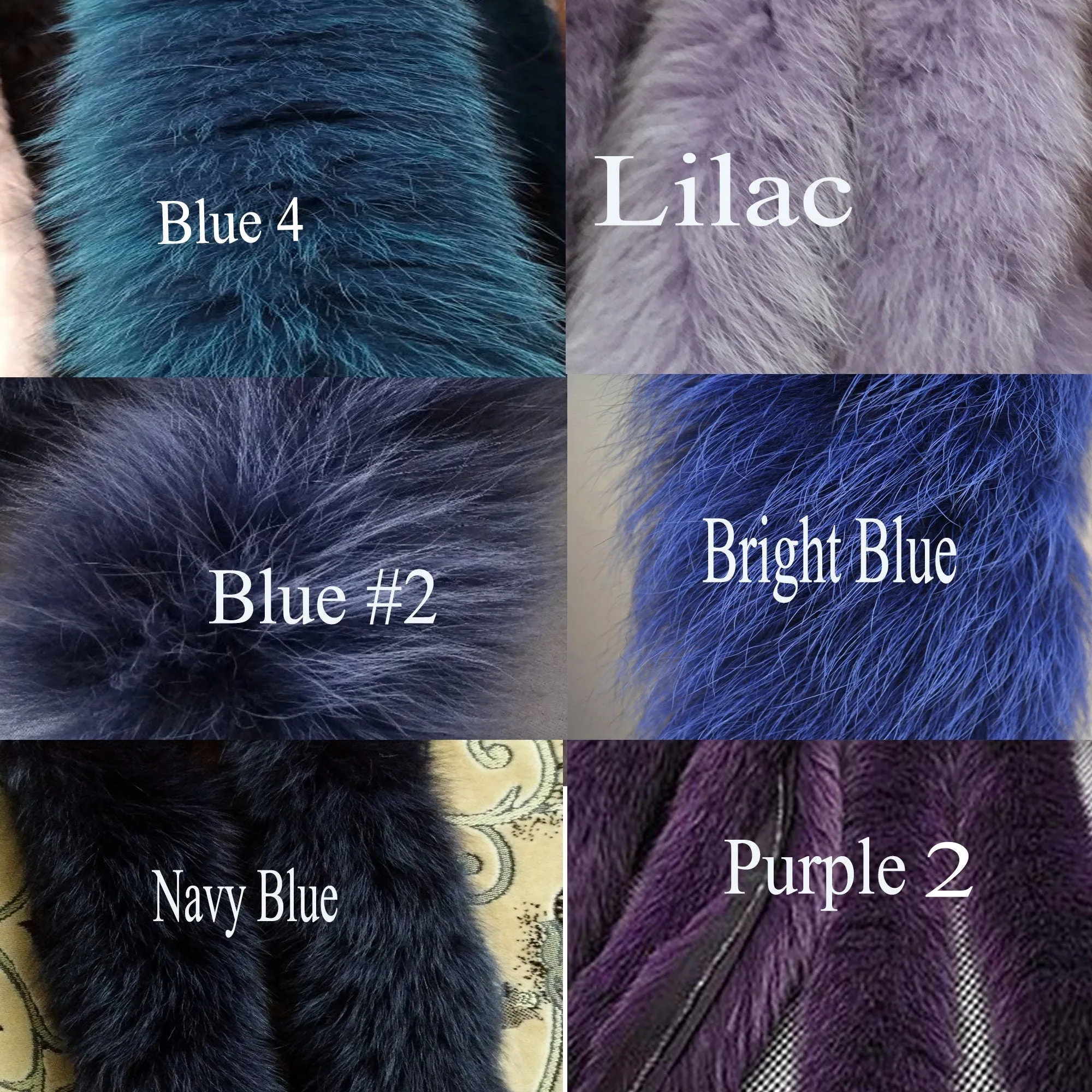 BY ORDER FOX (Tail) Trim Hood 60-80 cm, Fur collar trim, Fox Fur Collar, Fur Scarf, Fur Ruf, Fox Fur Hood, Hood Fur Jacket, Fur stripe, Trim