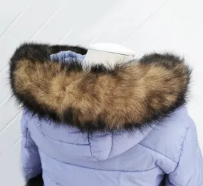 BY ORDER, Real Fox Fur (Tail) Trim Hood, Fur collar trim, Fox Fur Collar, Fur Scarf, Fur Ruff, Fur Hood, Fur stripe, Coat Trim, Jacket