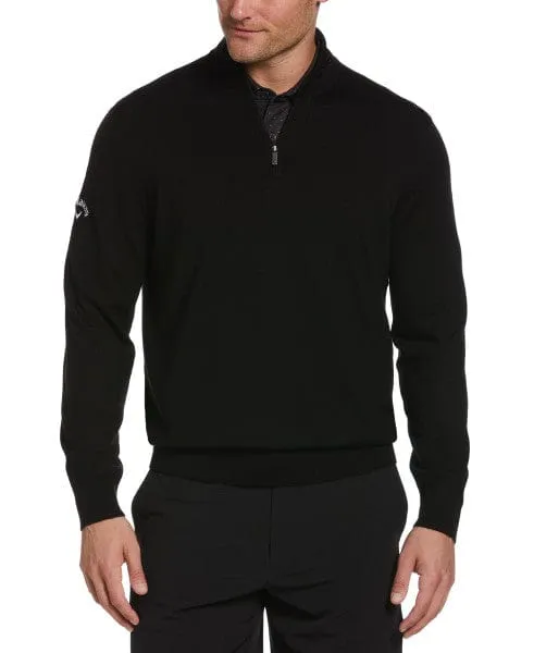 Callaway - Men's 1/4-Zip Merino Sweater