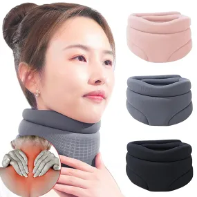 Cervi Correct Neck Brace - Adjustable Cervical Collar for Sleeping, Anti snoring and Neck Pain Support