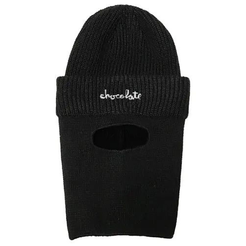 Chocolate OG Chunk Balaclava Beanie - Black