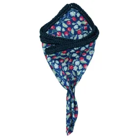 Ciliegia Blossom with Navy Blue Signature Border