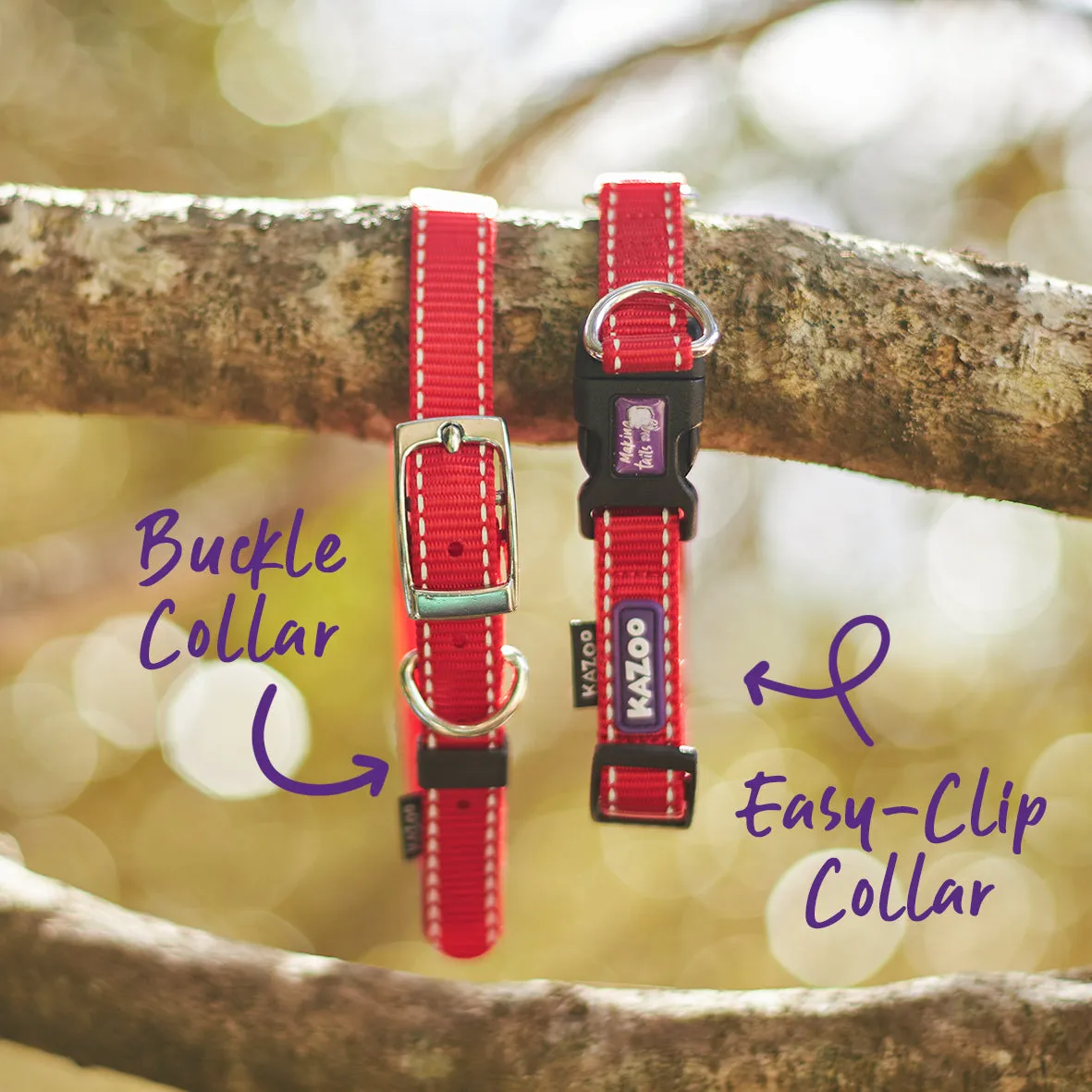 Classic Dog Collar - Red