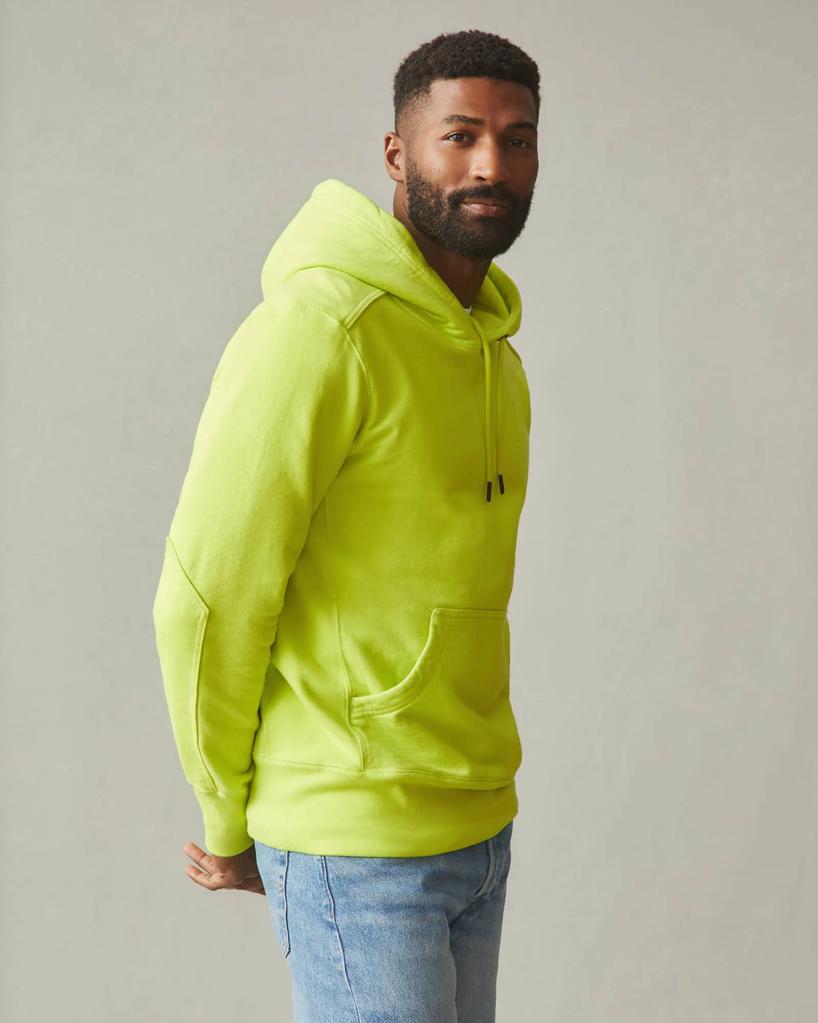 Classic Pullover - Electric Yellow