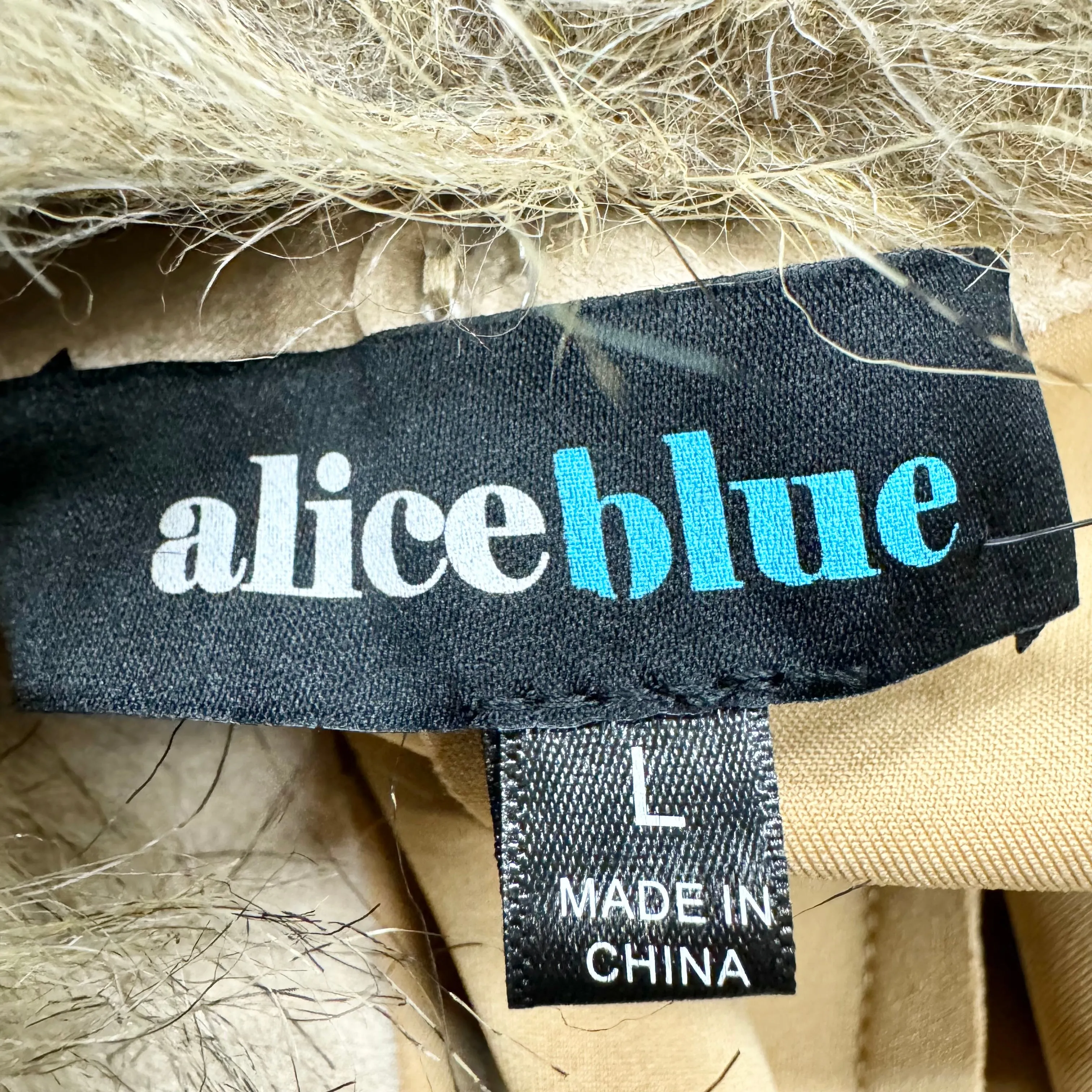 Coat Other By Aliceblue In Tan, Size: L