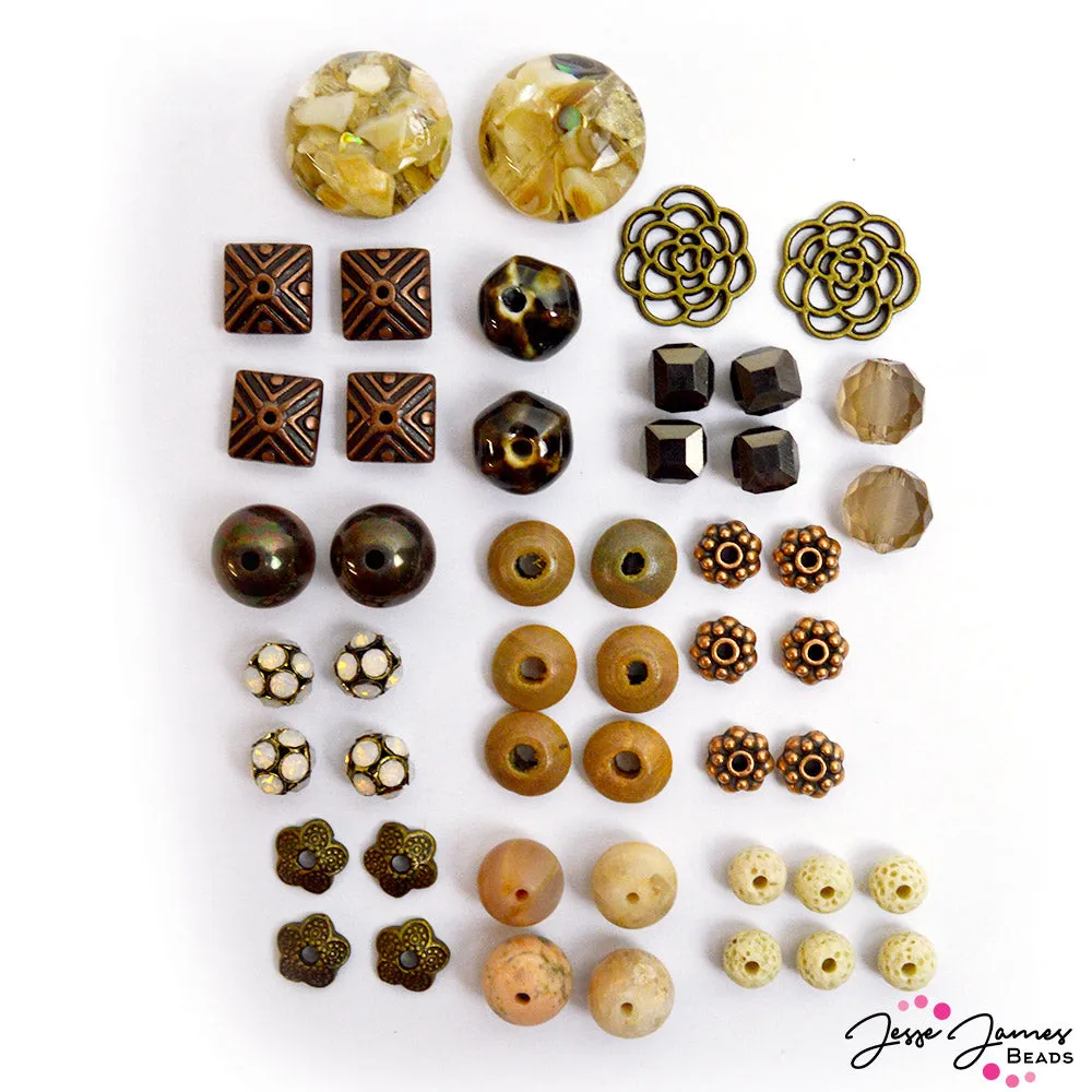 Color Trends Bead Mix in Stone Age