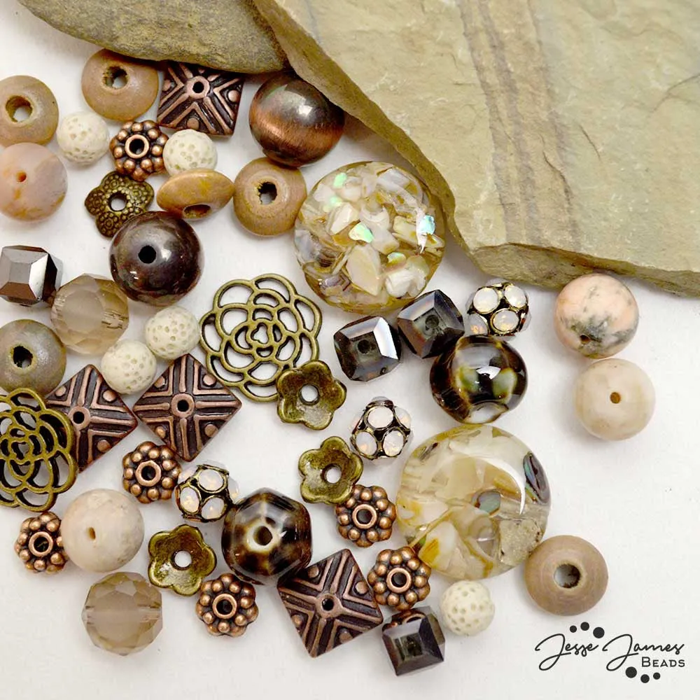 Color Trends Bead Mix in Stone Age