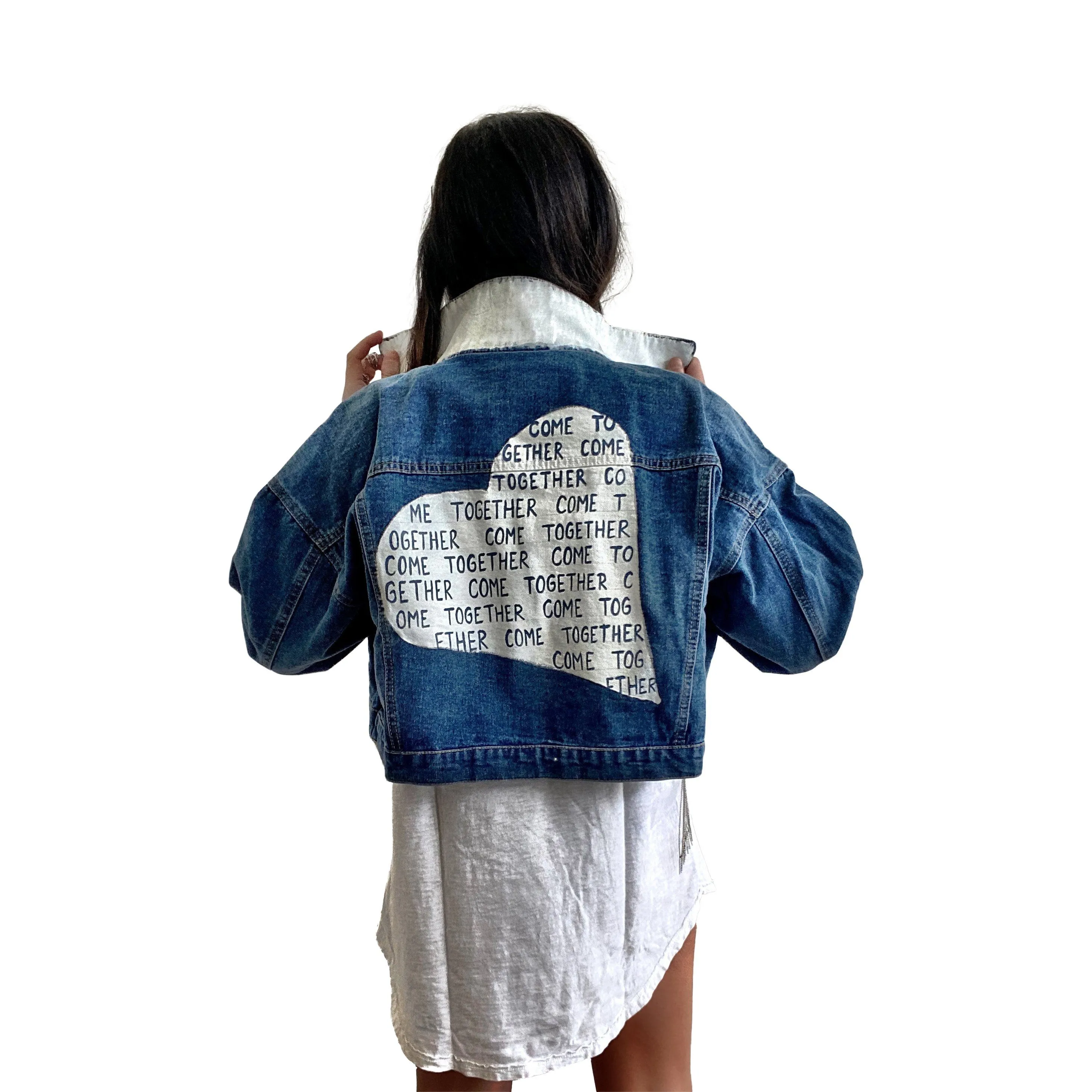 'COME TOGETHER' DENIM JACKET