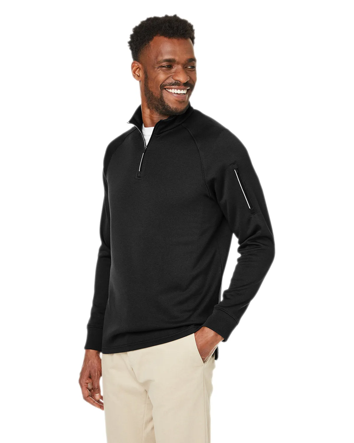 CORE365 Unisex Fusion ChromaSoft™ Fleece Quarter-Zip