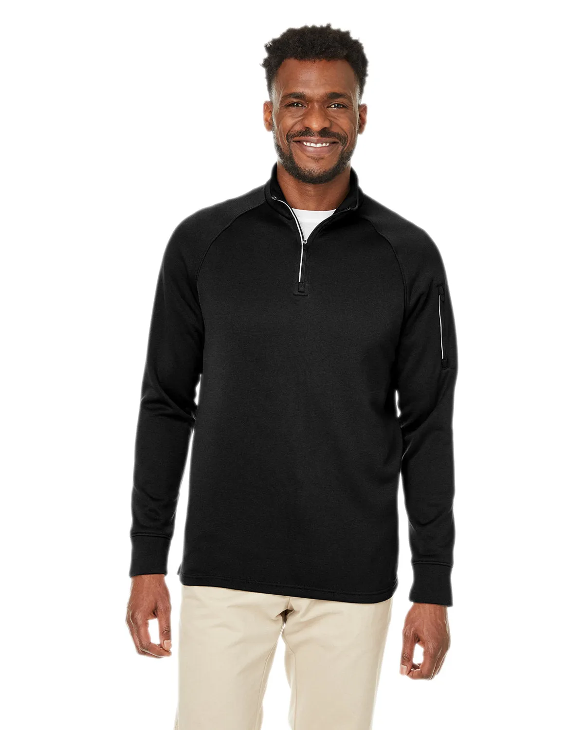 CORE365 Unisex Fusion ChromaSoft™ Fleece Quarter-Zip