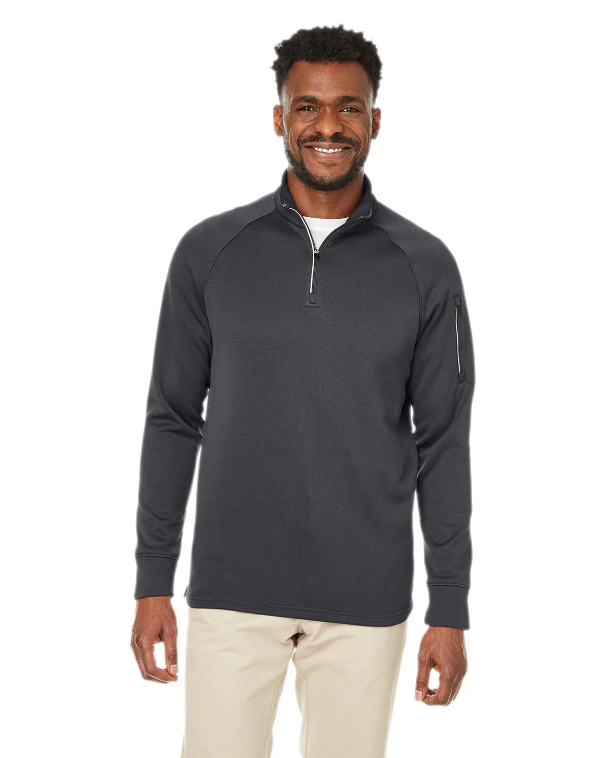 CORE365 Unisex Fusion ChromaSoft™ Fleece Quarter-Zip