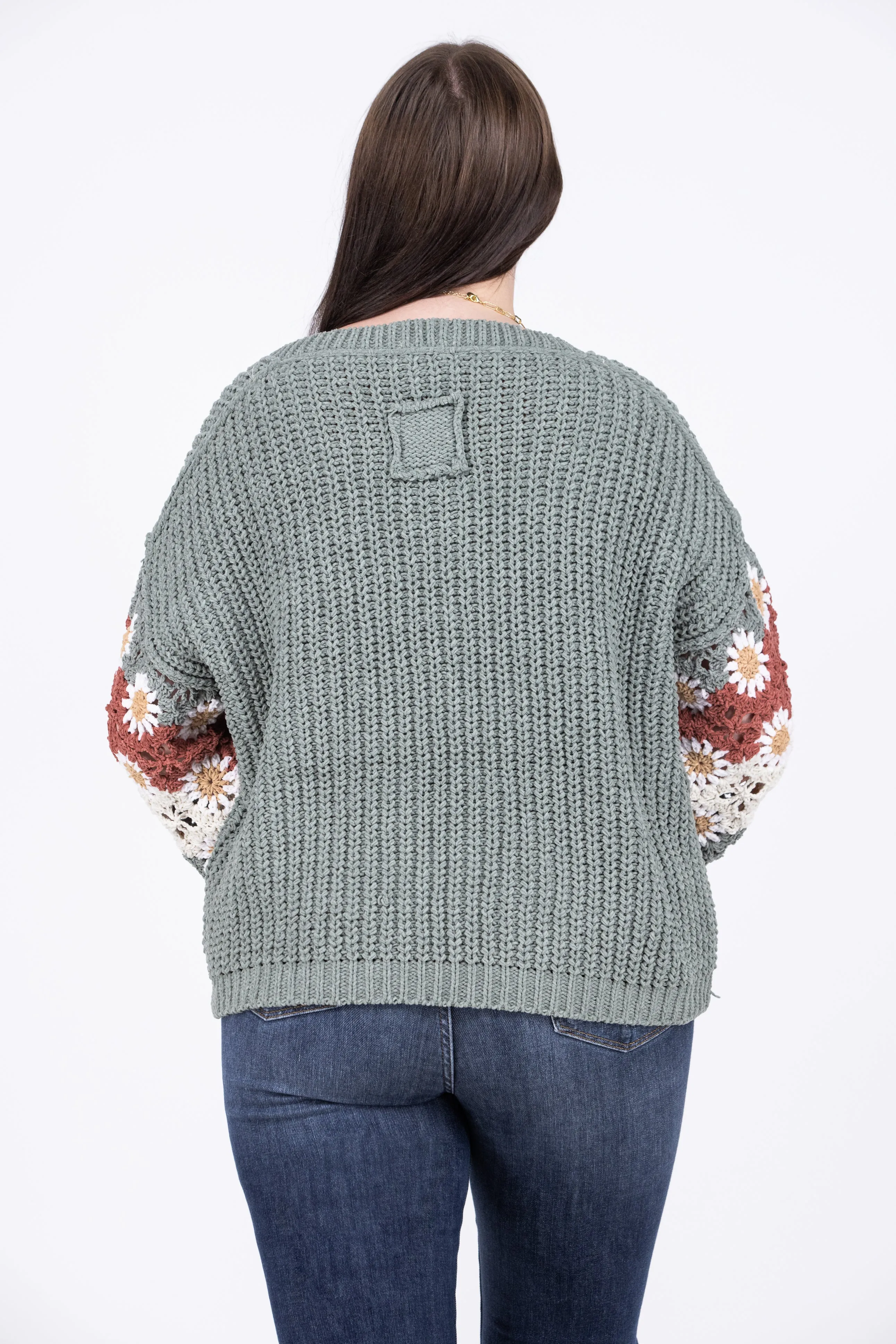 Cozy Flowers Sweater